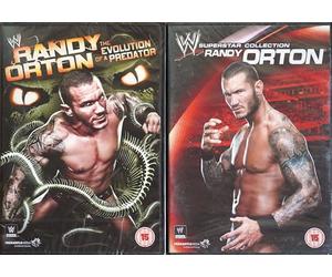 RANDY ORTON 1-2 COLLECTION / 1. THE EVOLUTION OF A PREDATOR / 2. SUPERSTAR COLLECTION = ULTIMATE 2x DVD SET