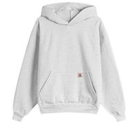 Randy’s Garments Heavyweight Logo Hoodie Heather Grey