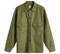 Randy's Garments Men's Overshirt - Presented by END. Olive Cotton Ripstop XL