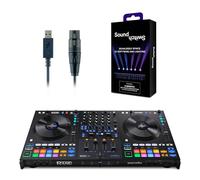 Rane FOUR DJ Controller and DMX Interface for Live Music, DJ sets, Events, Music production