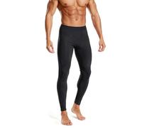 Rane Sports Men's Ice Silk Compression Pants Cool Touch Workout Leggings Quick Dry Athletic Tights Gym Running Training Fitness Black 2XL