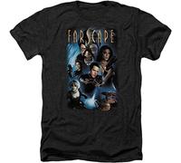 Ranea Men's Farscape Keep Smiling Heather Adult T-Shirt XXL Black