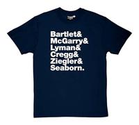 Ranea The West Wing Line Up T Shirt XL Navy