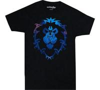 Ranea World of Warcraft Alliance Logo Adult T Shirt L Black