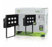Ranex Xq-Lite 6 Led Black Flood Light Outdoor Garden Wall Security Lamp Xq1011