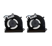 Rangale 1 Pairs CPU and GPU Cooling Fan for H P Pavilion Gaming 16-A 15-EC Series 15-ec1000 15-ec1073dx 15-ec0751ms 15-ec1015nu 15-ec1009na 15-ec0901na Series Laptop (2 Piece CPU Fans)