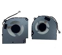 Rangale CPU and GPU Cooling Fan for Gigabyte Gaming G5 KC G7 KC Series FLHF DFS5K221153711 FLHJ FMQ8 DFS5M325063B1N(Thick Pairs)
