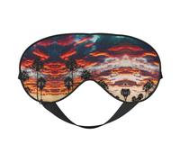 Range Blaze Printing Rest Sleep Eye Mask, Soft Eye Mask for Home & Camping, Blocks Light, Comfortable for Most Users