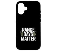 Range Days Matter Shooting Identity Case for iPhone 16
