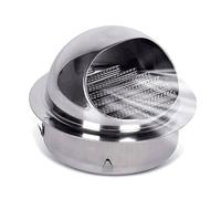 Range Hood air Outlet, Wall Vent, 304 Stainless Steel Exterior Wall air Outlet, Air Vent Grille Cove, External Extractor Wall Vent Outlet