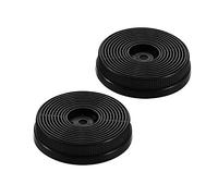 Range Hood Carbon Filter for Tieasy Wall Mount Model GD17 TD17,Round Filter,Replacement Charcoal Vent Filter (Pack of 2)