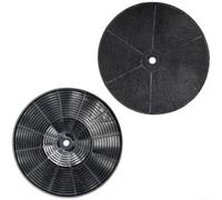 Range Hood Carbon Filters 16cm - Twin Pack | Easy-fit carbon filters reduce smoke and grease in your kitchen, enhancing air quality with plastic