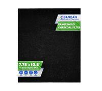 Range Hood Charcoal Filter 7.75” x 10.5” - Fits Broan and Nutone BP58 For 43000 Series Range Hoods - Broan Range Hood Filter Replacement - Carbon Stove Vent Fan Filters Removes Kitchen Odors (1-Pack)