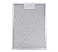 Range Hood Filter Aluminum Mesh Grease Filters 370 x 270 mm Washable Kitchen Extractor Vent Replacement Filter 5-Layer Metal Filtration System For Cooker Hood Silver(1PCS)