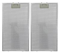 Range Hood Metal Grease Filter,2Pcs Cooker Hood Filters, Cooker Hood Metal Grease Filter, Suitable For HJA2450 HJA2540, 460X260mm, Easy To Install