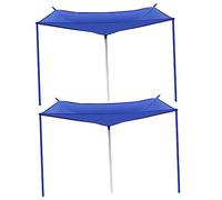 Range Hood Water Bag 2pcs Blue Oxford Cloth Plastic Wash Cover