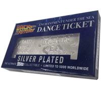 Back To The Future Limited Edition .999 Silver Plated Enchantment Under the Sea Dance Ticket