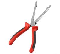 Range Removal Connector Pliers Inch Device 9Pcs Soft Grip Straight Jaw 068Mm 075Mm Opening Having Compatible with Engine Sensor and Terminal Repair for Various Vehicle Electrical Systems（B）