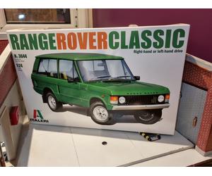 Range Rover Classic KIT Italeri LHD RHD White Detailed 1:24 25 Scale 3644 Model