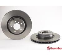 RANGE ROVER Single Brembo Coated Brake Disc Front 2002-2012