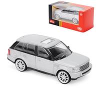 Range Rover Sport 1:43 Scale Die-Cast Model Car - Silver | Detailed Collectors Edition Diecast | Official Licensed Product