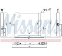 NEW LOW TEMPERATURE COOLER INTERCOOLER FOR LAND ROVER 508PS 306PS NISSENS 59176