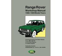 Range Rover Workshop Manual 1986-1989: SRR660ENWM & LSM180WM