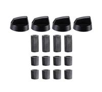 Range Top Replacement Buttons - Range Button Replacement, Knob Accessories, Thermostatic Stove Knob, Gas Stove Button Set, Stove Button For Kitchen Stoves