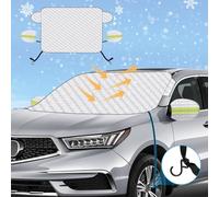 Range Tour Car Windshield Sun Shade | Snow Cover with Fixing Strap, Automotive Windshield Cover for Sun, Snow, Ice, Frost, Dust Windshield Cover Car Protector for Winter Summer(148x114cm)