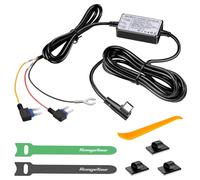 Range Tour Dash Cam Hardwire Kit, 12V-24V to 5V 2.5A Car Dash Camera Charger Power Cord USB-C Hard Wire Kit Fuse for Dashcam Suitable for Car Truck SUVs, 3-core ACS Mini-Type Fuse Hard Wire Kit