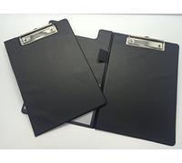 Range Wholesale Black A5 Foldover Clipboard - PVC Covered Clip Board File Paper Ideal for Orders- Restaurants,Bars,Pubs,Home, etc.