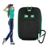Rangefinder Case: Hard Golf Carrying Bag, Shockproof Range Finder Box, EVA Bag with Carbines Belt Clip for Finders Designed for Golf Course Use