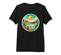 Rangeley Maine Nature Vacation Souvenir Design Premium T-Shirt