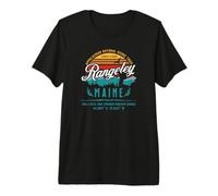 Rangeley Maine Retro Appalachian National Scenic Trail Hike Premium T-Shirt