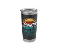 Rangeley Maine Retro Appalachian National Scenic Trail Hike Stainless Steel Insulated Tumbler