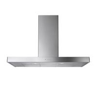 Rangemaster UNBHDS110SS 110cm Flat Chimney Hood - STAINLESS STEEL