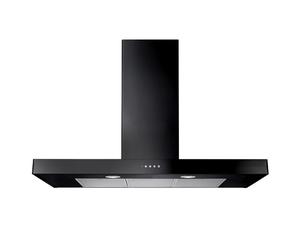 Rangemaster 105190 110cm Flat Cooker Hood in Black