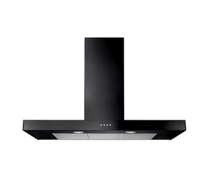 Rangemaster 105260 100cm Flat Cooker Hood in Black
