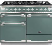 Rangemaster Elise 110cm Dual Fuel Range Cooker - Mineral Green - A Rated