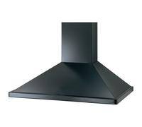 Rangemaster UNBHDC110BL Universal Black 110cm Chimney Cooker Hood