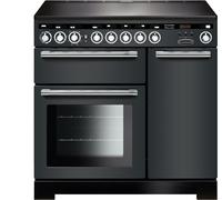 Rangemaster 90cm Induction Range Cooker Encore Deluxe, Slate EDL90EISL/C A