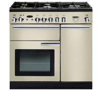 Rangemaster PROP90DFFCR/C Professional+ 90 Dual Fuel Range Cooker, Cream