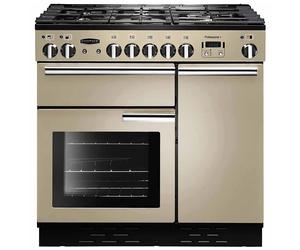 Rangemaster 91920 90cm Wide Professional Plus Gas Range Cooker in Crea