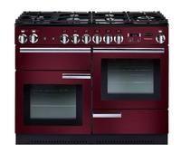 Rangemaster PROP110NGFCY/C Professional Plus Gas 110 Range Cooker Cranberry Chrome