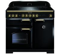 Rangemaster CDL100EIBL/B Classic Deluxe 100cm Induction Range Cooker 115570 - BLACK