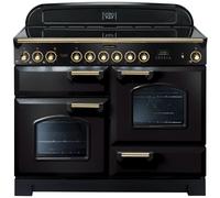 Rangemaster CDL110ECBL/B Classic Deluxe 110cm Ceramic Range Cooker 81340 - BLACK