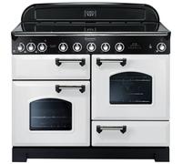 Rangemaster CDL110EIWH/C Classic Deluxe 110cm Induction Range Cooker 113110 - WHITE