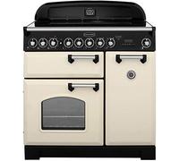 Rangemaster CDL90ECCR/C Freestanding A Rated Electric Range Cooker -Cream / Chrome