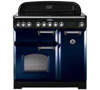 Rangemaster CDL90ECRB/C Classic Deluxe 90cm Ceramic Range Cooker 114250 - BLUE