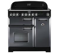 Rangemaster CDL90ECSL/C Classic Deluxe 90cm Ceramic Range Cooker 124200 - SLATE